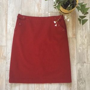 J. Crew Wool Skirt 8